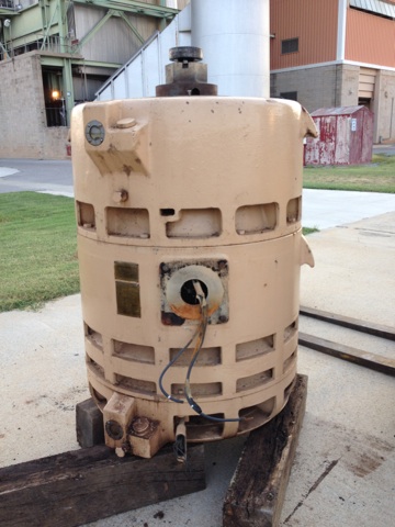 One (1) General Electric induction motor