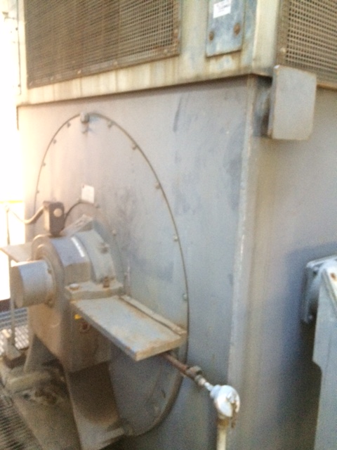 One (1) General Electric induction motor - A