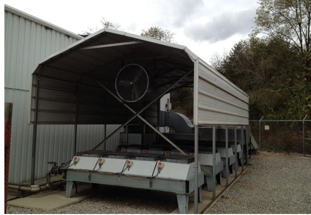 One (1) Aluminum Carport