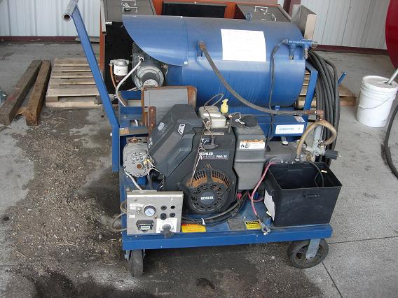 Diesel pressure washer