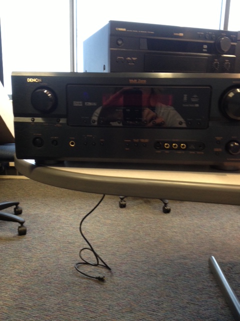 One (1) Denon receiver