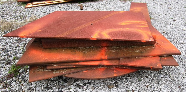 Scrap Steel Plate Lot 1