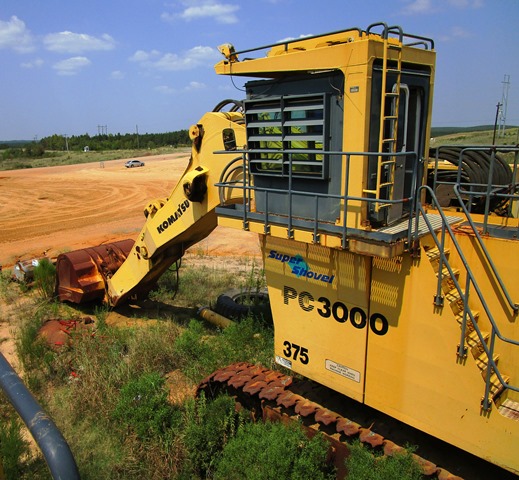 2002 Komatsu PC3000-1 Hydraulic Backhoe DH375- Salvage