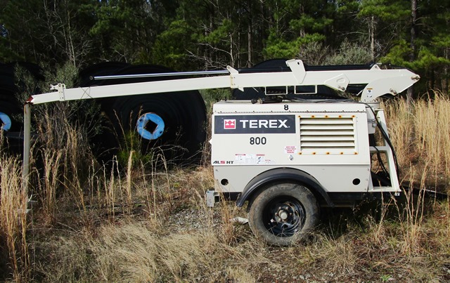 2017 Terex AL5HT Light Tower - Salvage (DH800)