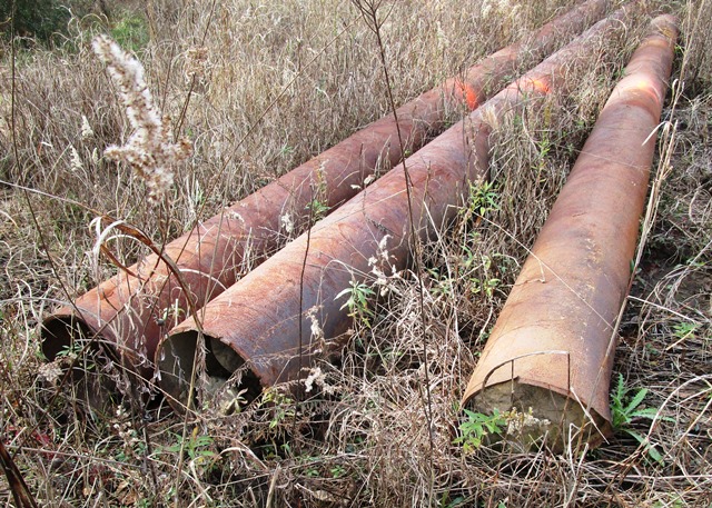 18 Inch Steel Pipe - Qty 3 Joints