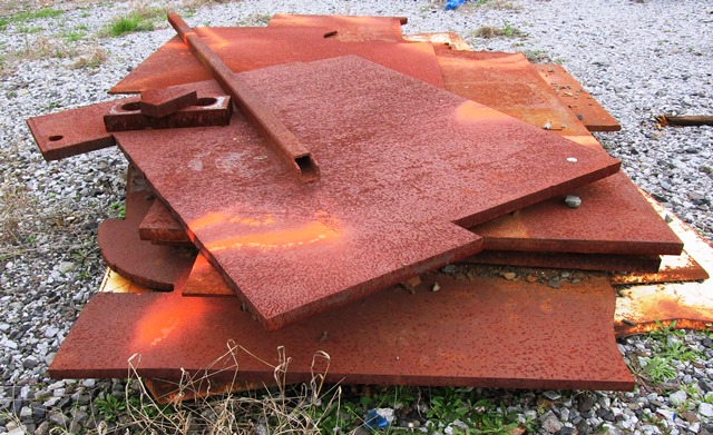 Scrap Steel Plate Lot 2