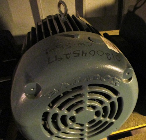 Baldor 5 HP Electric Motor, 230/460 VAC, 1165 RPM - Qty 1 (0120045297)