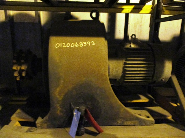 GE 20 HP Electric Gearmotor, 550 VAC, 1760 RPM - Qty 1 (0120068393)