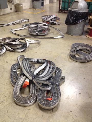 Twenty-seven (27) LiftAll Endless slings