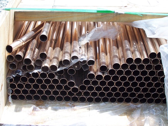 One (1) box condenser tubes