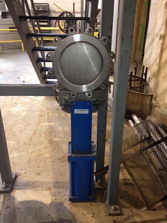 One (1) 12 inch knife gate valve