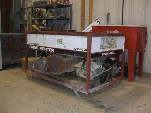 Electro-Magic hot high pressure washer