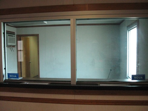 Two (2) bullet resistant windows