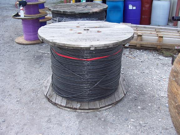 Three (3) reels Belden cable